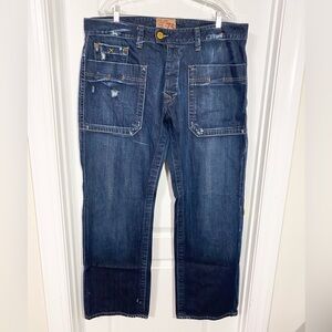 VTG Y2K Pepe Jeans London 73 Hand Finished Relaxed Fit Jeans, Men’s 40x34